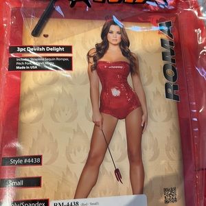 SOLD NWT Roma Devil Costume 3pc Roma